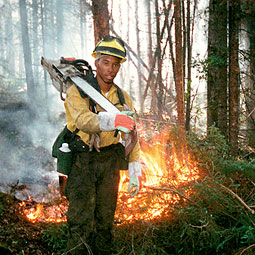 Chris Bolz—in his element. Chris Bolz—in his element.