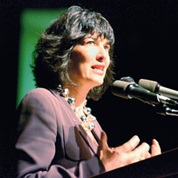 Christiane Amanpour. By Shelly Hanks