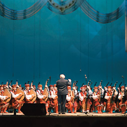 Folk extravaganza at Kyiv's Palace of Culture. Tim Steury
