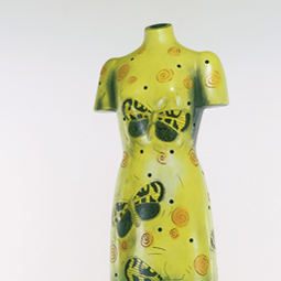 Marilyn Lysohir '79
<em>The Tattooed Lady and Dinosaur Series</em>, 2000
Cast bronze
107 x 59 3/4 x 43 inches
