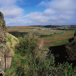 The Escure Ranch, near Winona, Washington, recently obtained by the Bureau of Land Management, suffers form years of grazing. But the terrain is classic scabland.