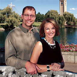 John '90 and Nancy Janzen '89 decided to come home—and bring their business with them.