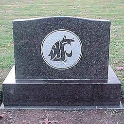 For the family of Bruce Fritch '76, Cougar ties are family ties. Each year, the University handles a small number of requests for permission to put the Cougar logo on headstones.