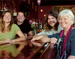 Water Street Brewing and Ale House entrepreneurs Nina Law, Mark Burr, and Skip Madsen, and the SBDC mentor, Kathleen Purdy. Water Street Brewing and Ale House entrepreneurs Nina Law, Mark Burr, and Skip Madsen, and the SBDC mentor, Kathleen Purdy.