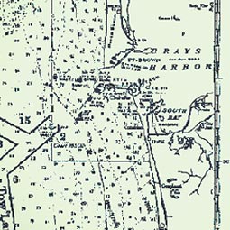 Tow-lane charts cover the crab fishery area from San Francisco north to Cape Flattery. Pictured here is a section off Grays Harbor. Tow-lane charts cover the crab fishery area from San Francisco north to Cape Flattery. Pictured here is a section off Grays Harbor.