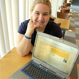 Junior Amelia Veneziano is an avid blogger.