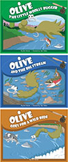 Covers of Olive books