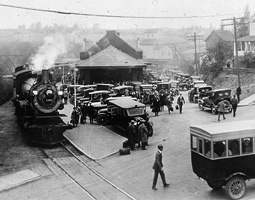 Pullman rail depot