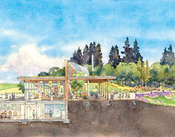A proposed WSU Arboretum and Wildlife Conservation Center. Courtesy The Portico Group/Miller Hull A proposed WSU Arboretum and Wildlife Conservation Center. Courtesy The Portico Group/Miller Hull