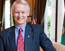 Secretary of State Sam Reed '63, '68