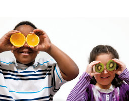 A USDA-funded program’s aim is to teach children healthy eating strategies. <em>Zach Mazur</em>