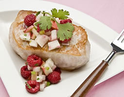 Raspberry Salsa. <em>Courtesy Washington Red Raspberry Commission</em>