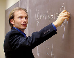 Pavlo Rudenko is producing a lubricant with nano-scale particles. <em>Courtesy Hydro Research Foundation</em> Pavlo Rudenko is producing a lubricant with nano-scale particles. <em>Courtesy Hydro Research Foundation</em>