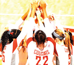 A team on the court and in the camps, this summer WSU’s student athletes will coach the next generation of college players. <em>Courtesy WSU Athletics</em>