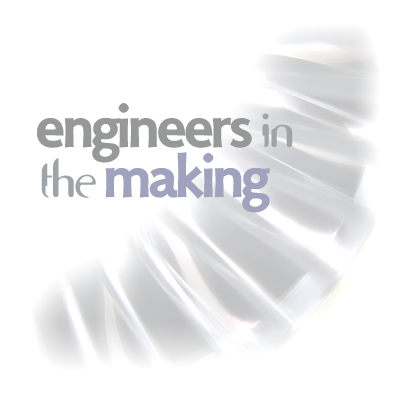 Engineers in the Making. Background: Cold-flow nozzle of GEnx-2B engine on a Boeing 747-8. <em>Olivier Cleynen</em>