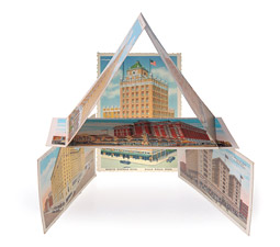 A home for hotel history. Vintage postcards