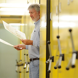 Herbarium director Larry Hufford.