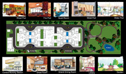 Design for housing for Parkinson's disease patients.