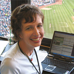 Associated Press's 2006 Sports Writer of the Year Janie McCauley '98 brings fresh perspective and energy to the press box with her current assignments in the Oakland area.