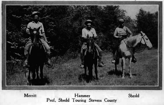 A geology research trip to Stevens County, 1912