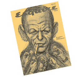 Esquire cover with Sinatra